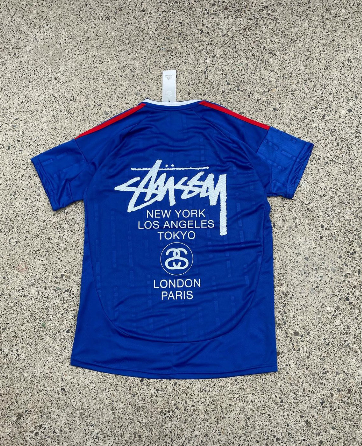 STÜSSY X “ITALY” JERSEY - BLUE