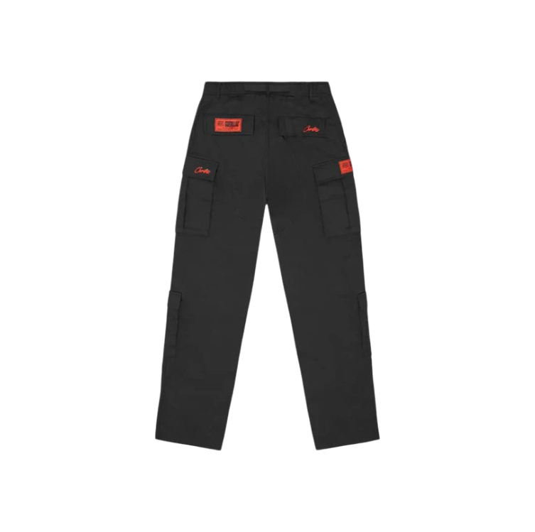RTW Alcatraz Guerillaz Cargo Trouser - Black / Red