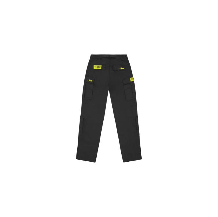 RTW Alcatraz Guerillaz Cargo Trouser - Black / Yellow