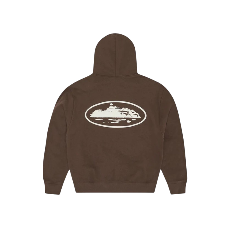 RTW Island Puff Print Zip Hoodie - Brown Sale price£146.97