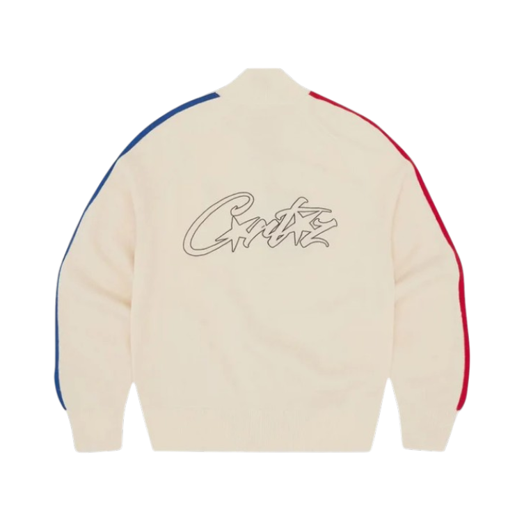 RTW Knit Zip Up Fleece - Cream