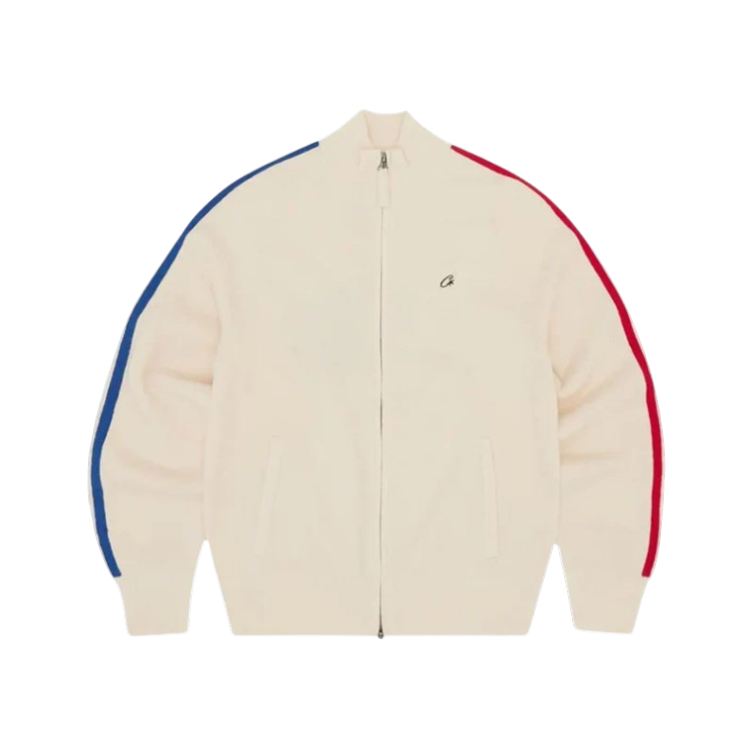 RTW Knit Zip Up Fleece - Cream