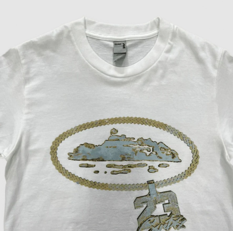RTW X Central CEE 23 Chain T Shirt - White