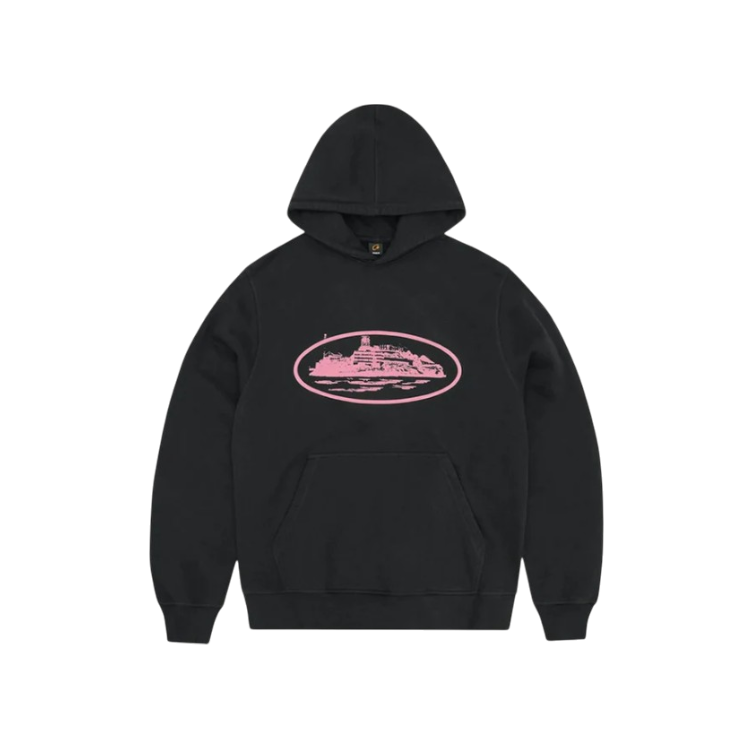 RTW Alcatraz V2 Hoodie - Black / Pink