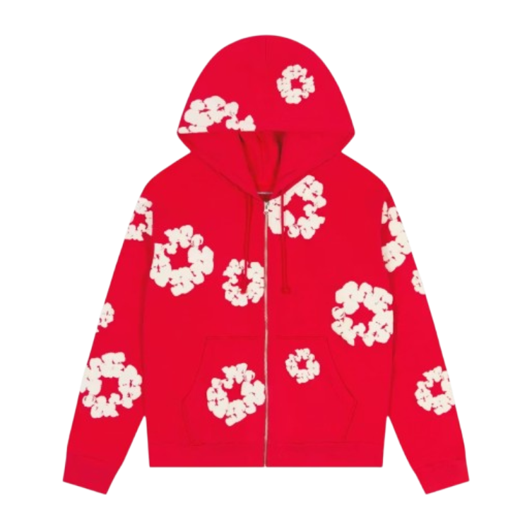 Red Denim Tears Hoodie