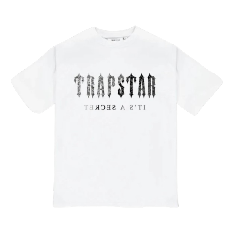 Trapstar Decoded Paisley Monochrome Edition T-Shirt - White