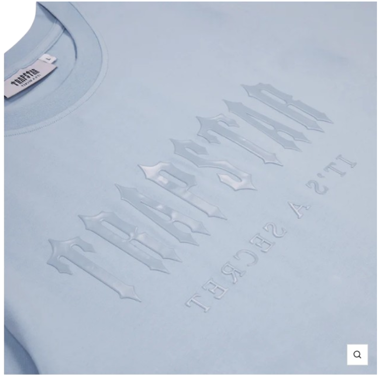 Trapstar Gel Decoded Shorts Set - Cashmere Blue
