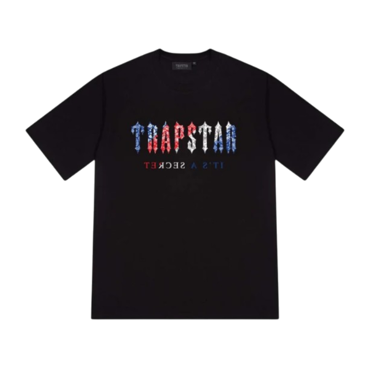 Trapstar Paisley Revolution Tee - Black
