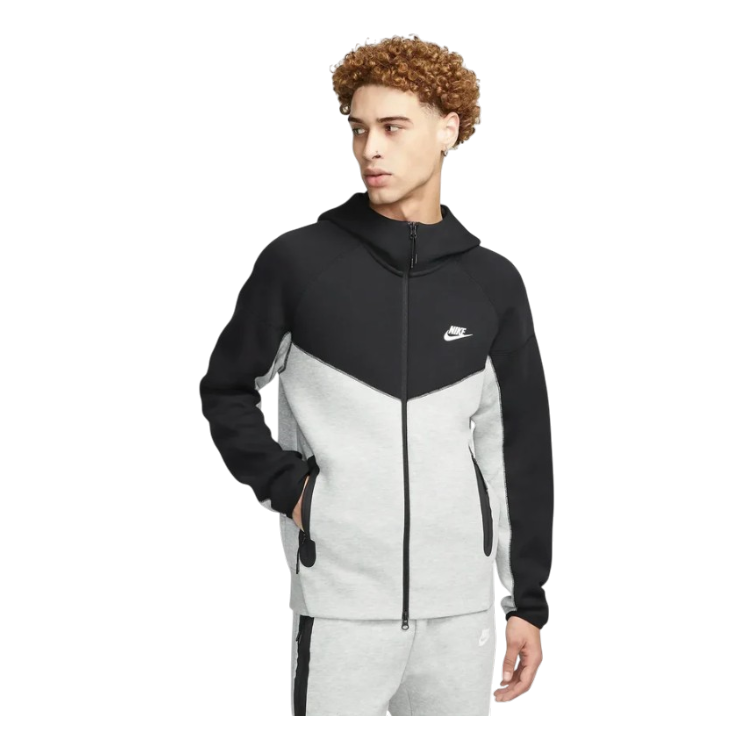 Black & Grey Tech Fleece