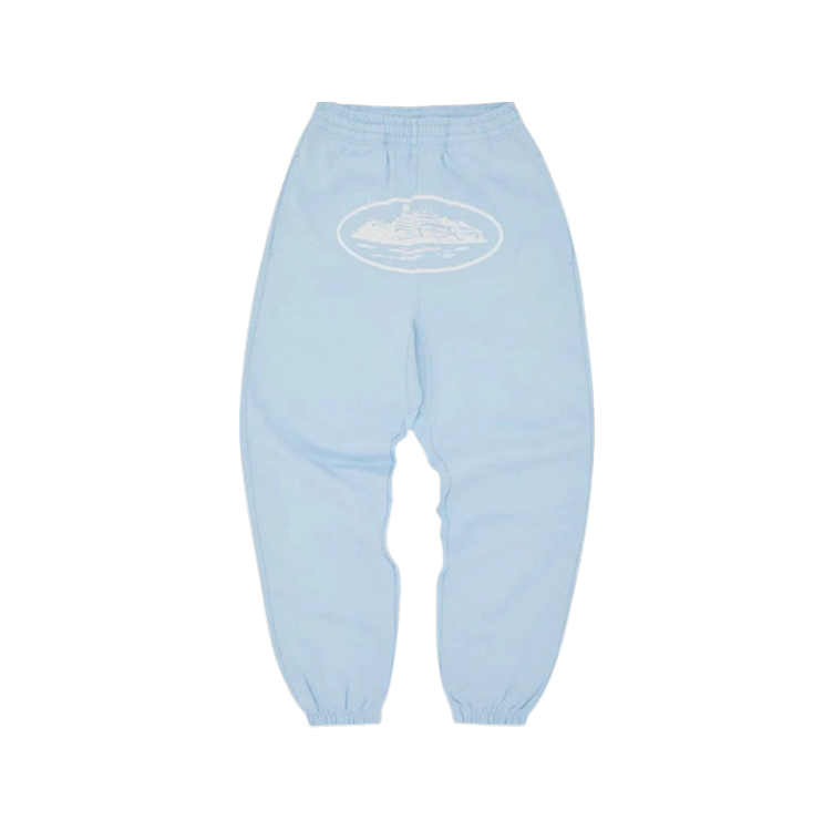 RTW Alcatraz Bottoms - Baby Blu / White