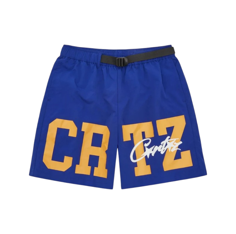 RTW Crtz Nylon Shorts - Blue / Yellow