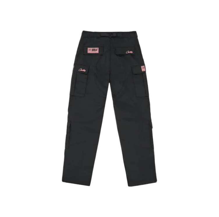 RTW Guerillaz Alcatraz Cargo Trouser - Black / Pink