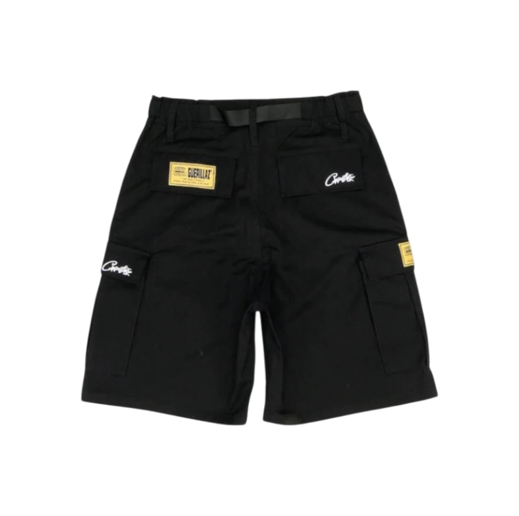 RTW OG Alcatraz Cargo Shorts - Black / White