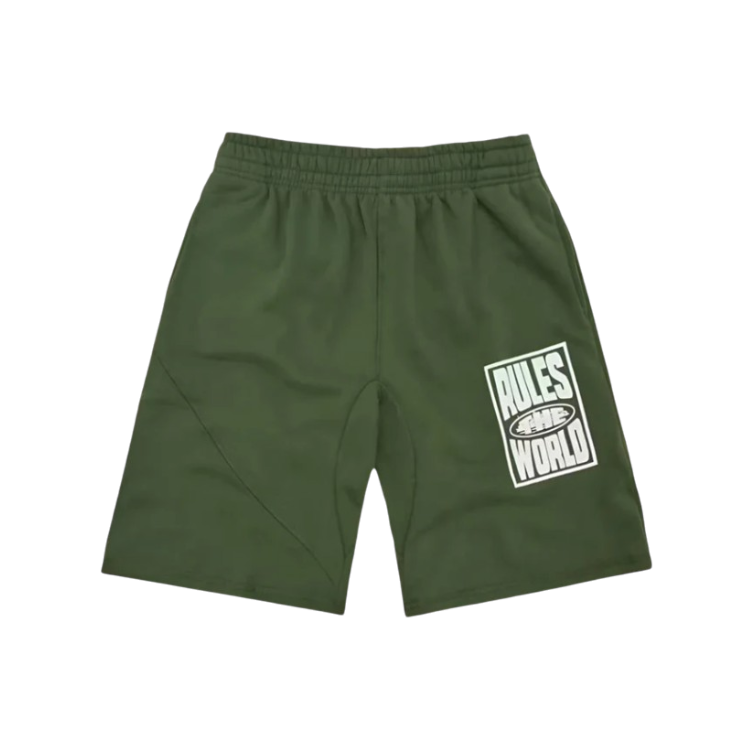 RTW Print Shorts - Forest Green