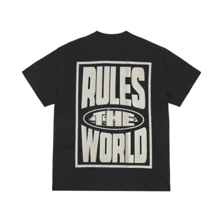RTW Rules The World T-Shirt - Black / White
