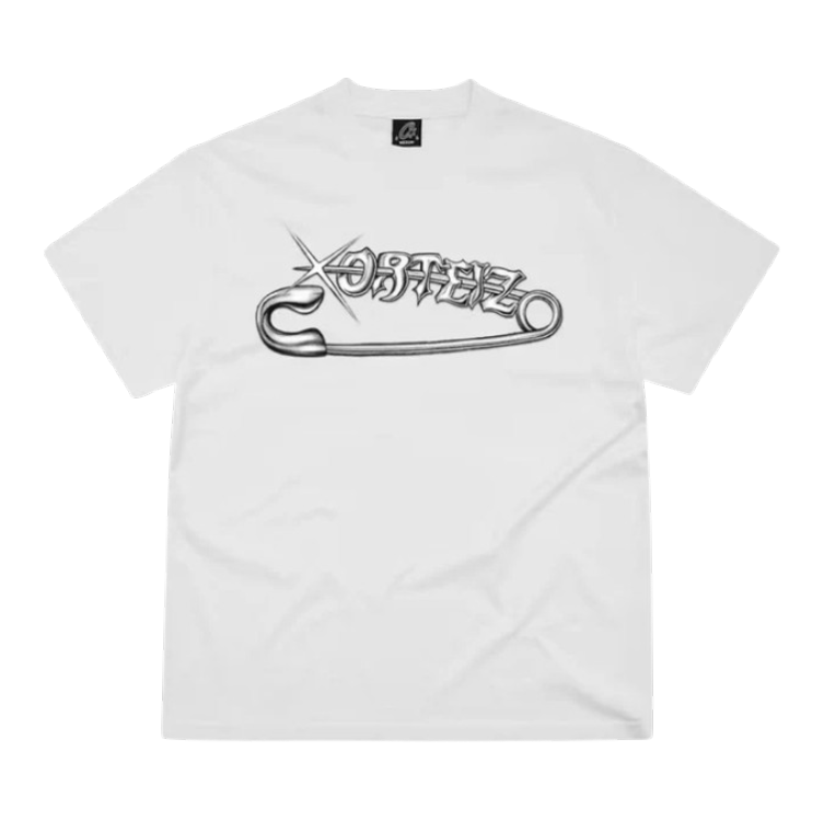 RTW Safety Pin T-Shirt - White / Black