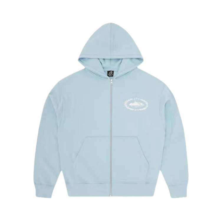 RTW Superior Royale Zip Hoodie - Baby Blue