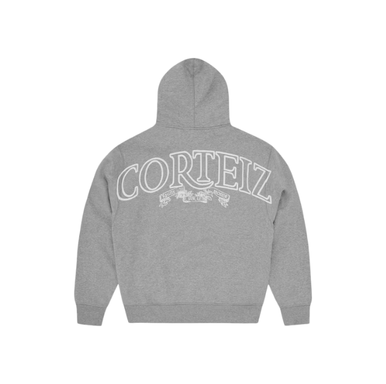 RTW Superior Royale Zip Hoodie - Heather Grey