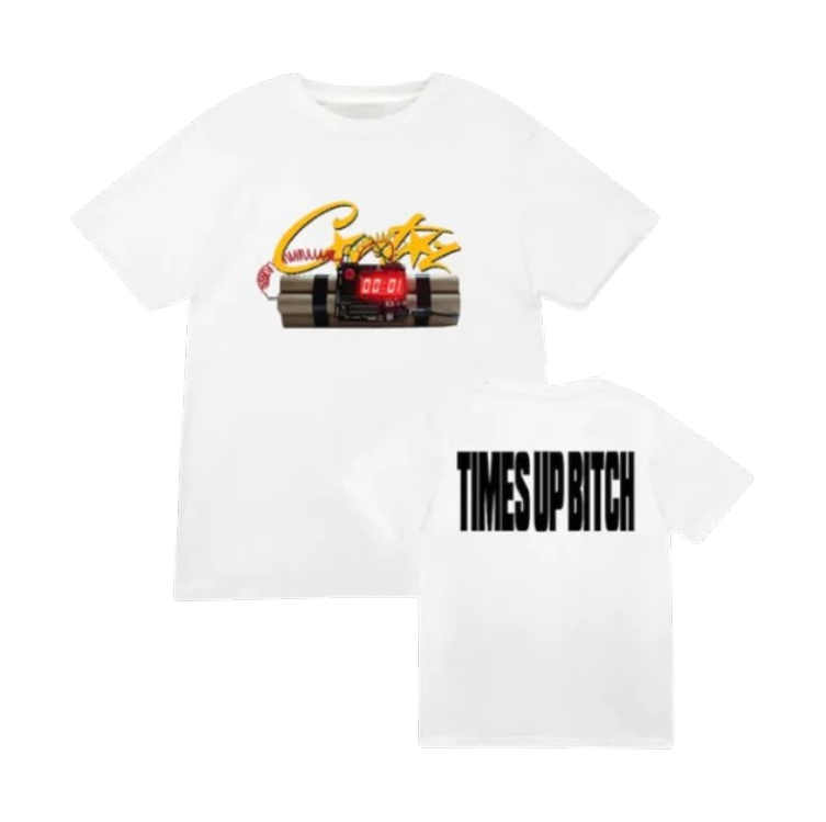 RTW Timebomb T Shirt - White / Yellow