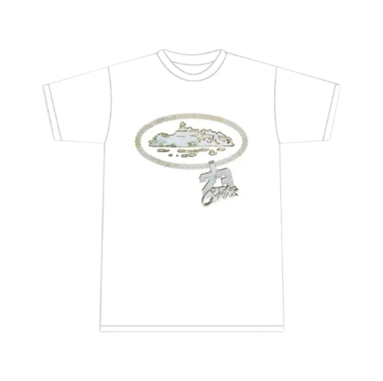RTW X Central CEE 23 Chain T Shirt - White