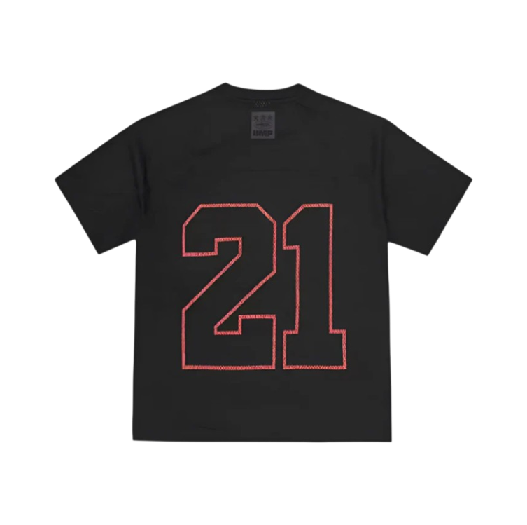 RTW x Slaughter Gang HMP Mesh Panel Jersey - Black / Red