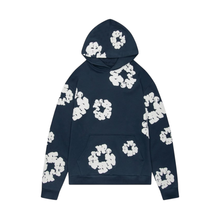 Navy Denim Tears Hoodie