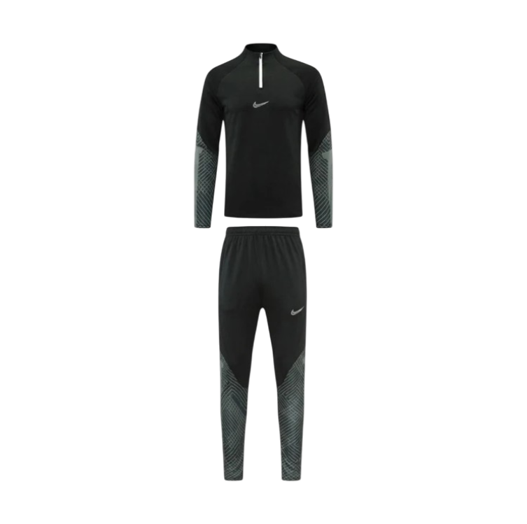 Nike Black 1/4 Zip Tracksuit