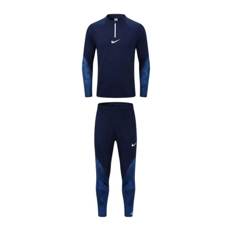 Nike Navy Blue 1/4 Zip Tracksuit