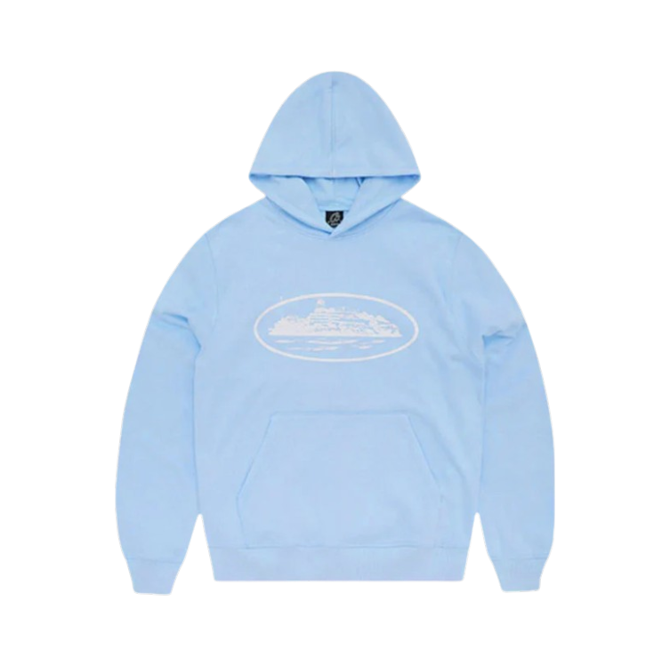 RTW Alcatraz Hoodie - Baby Blue / White