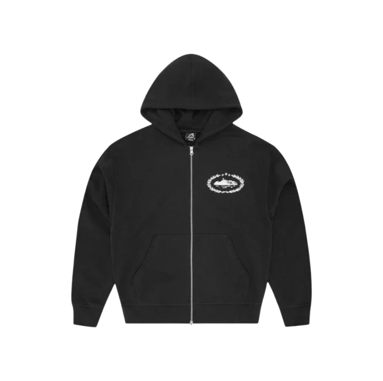 RTW Superior Royale Zip Hoodie - Black