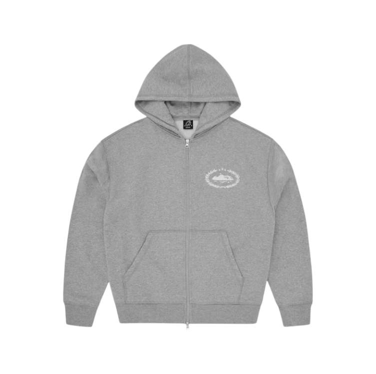 RTW Superior Royale Zip Hoodie - Heather Grey