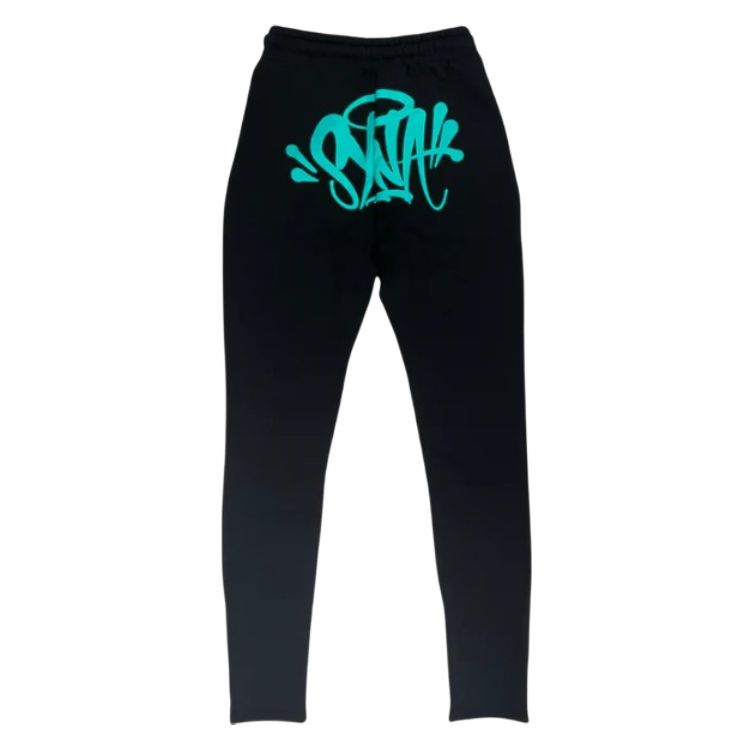 Syna Logo Tracksuit - Black / Teal
