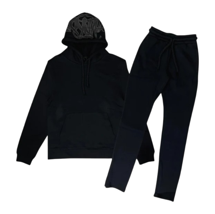 Syna Logo Tracksuit - Blackout
