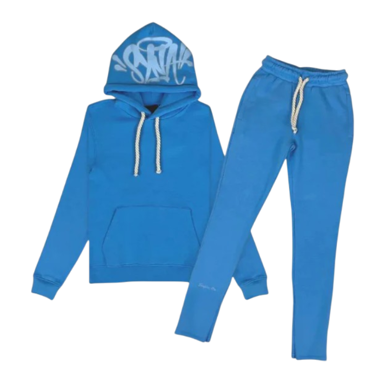 Zoom           Syna Logo Tracksuit - Blue