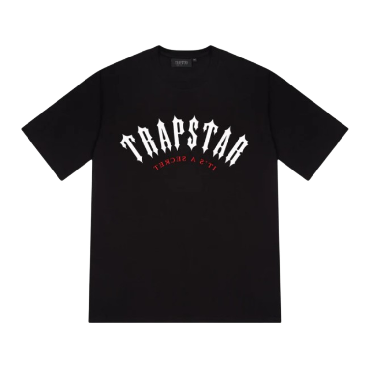 Trapstar Arched Irongate It's A Secret Tee - Black