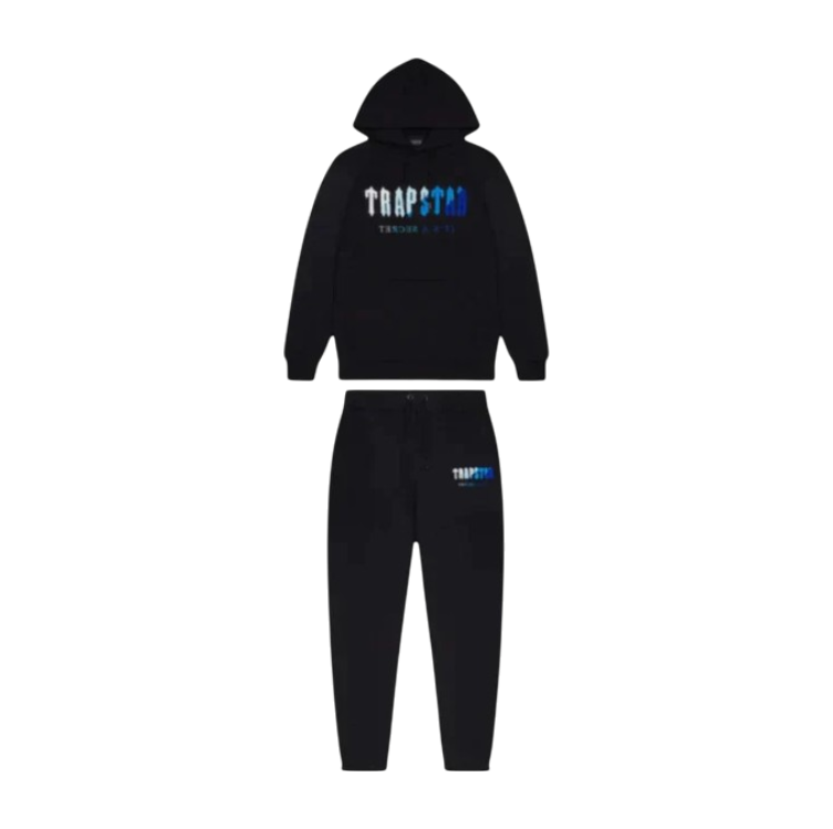 Trapstar Chenille Decoded Tracksuit - Black Ice Flavours 2.0 Edition