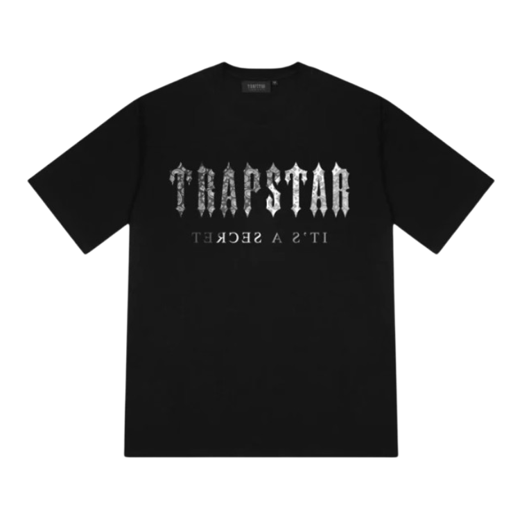 Trapstar Decoded Paisley Monochrome Edition T-Shirt - Black
