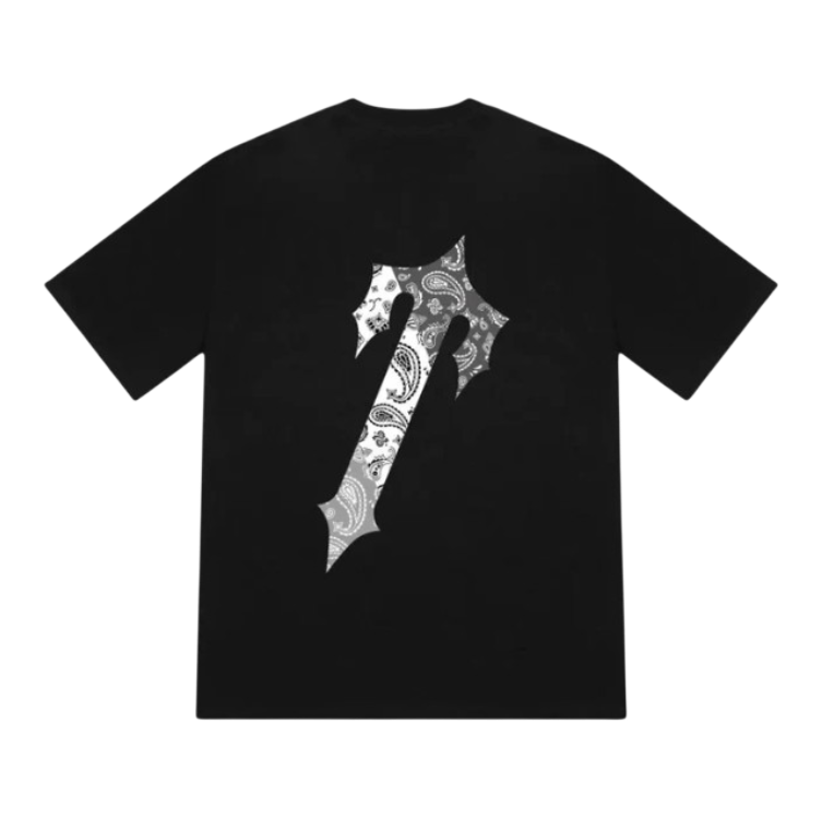 Trapstar Decoded Paisley Monochrome Edition T-Shirt - Black