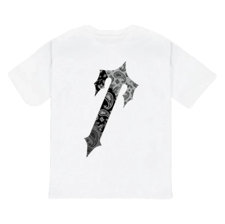 Trapstar Decoded Paisley Monochrome Edition T-Shirt - White