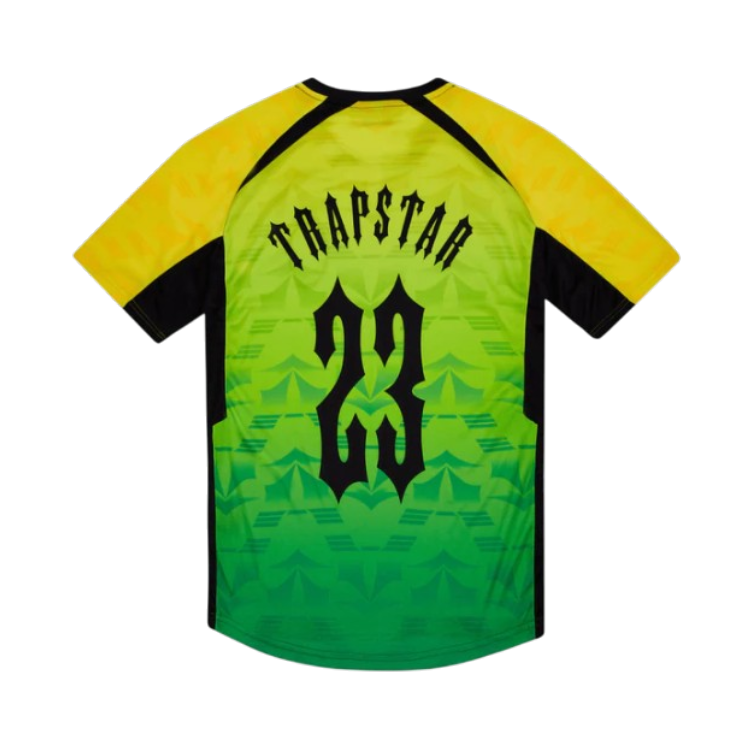 Trapstar Irongate Carnival Edition Football Jersey - Yellow/Green