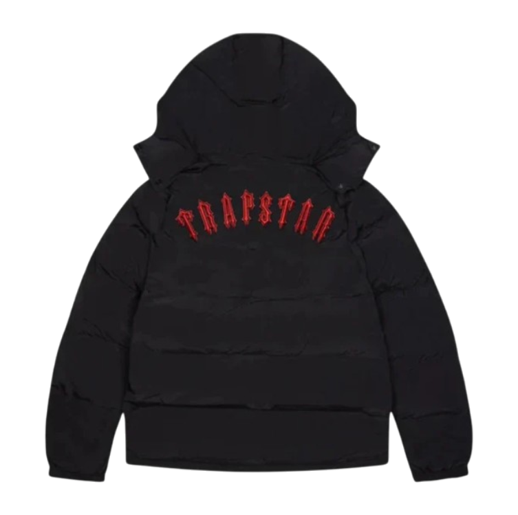 Trapstar Irongate Jacket - Black/Infrared