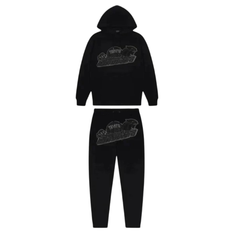Trapstar Shooters Tracksuit - Black Monochrome