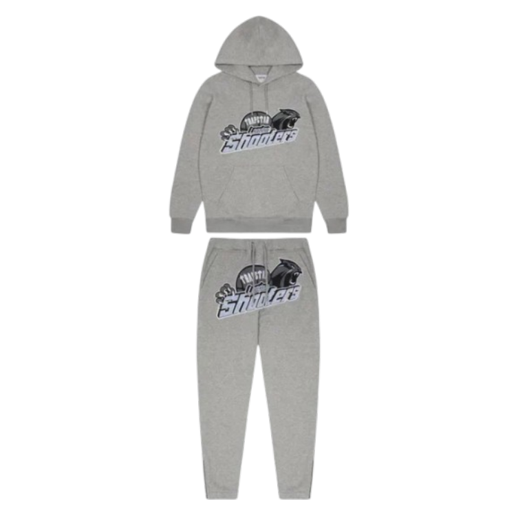Trapstar Shooters Tracksuit - Grey/Sky Blue